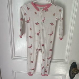 Kyte Baby - Zippered Romper - Rose Jurassic - 6-12m